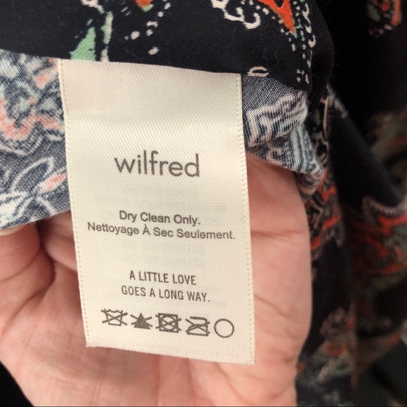 Wilfred Pilier Paisley Floral Robe w/Silk XXS - Picture 9 of 12